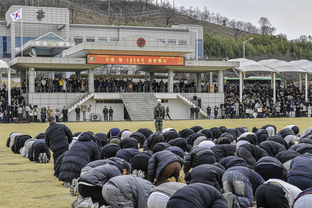 “한번 해병은 영원한 해병” 해병대 교육훈련단, 신병 1326기 입영 6주간 강인한 해병대 훈련 돌입